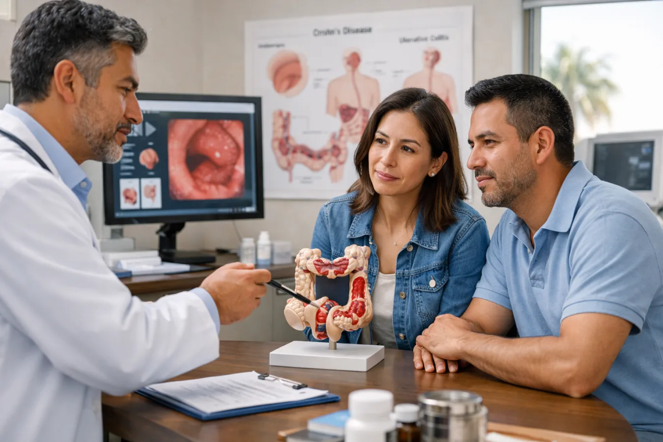 Consulta para tratamiento integral de enfermedad inflamatoria intestinal
